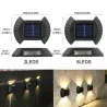 Solar Gartenleuchte - LED Wandleuchte - Wasserdicht