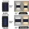 LED Solarleuchte - Außenwandleuchte - Wasserdicht - Up/Down Light