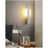 Moderne LED-Wandleuchte - mit Schalter - rund - quadratisch - 6W