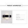 Moderne LED-Wandleuchte - quadratisch / rund - 4W