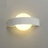 Moderne LED-Wandleuchte - quadratisch / rund - 4W
