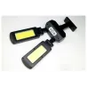 Solar street light - double-headed lamp - PIR motion sensor - waterproof - 200 COB - 3000mAhStreet lighting