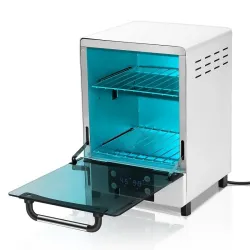 Sterilisator mit Ozon-Konstanttemperatur - UV-Funktion - 99 % bakterielle Desinfektion - 12 l