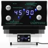 Sterilisator mit Ozon-Konstanttemperatur - UV-Funktion - 99 % bakterielle Desinfektion - 12 l