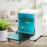 Sterilisator mit Ozon-Konstanttemperatur - UV-Funktion - 99 % bakterielle Desinfektion - 12 l