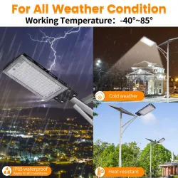 LED-Straßenlampe - IP65 wasserdicht - 50W - 100W - 220V