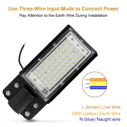 LED-Straßenlampe - IP65 wasserdicht - 50W - 100W - 220V