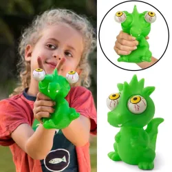 Spielzeug mit knallenden Augen – Quetschspielzeug – Spielzeug zum Stressabbau – Dinosaurier – Katze – Frosch – Elefant
