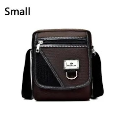 Trendige Umhängetasche - mit Überschlag / Reißverschlüssen / Taschen