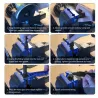 Universal hose end fitting - oil / fuel swivel - adapterTools & maintenance