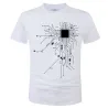 Kurzarm-T-Shirt - CPU-Prozessor / Schaltplandruck