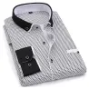 Klassisches Langarm-Shirt - Modedruck - Slim Fit