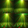 Bühnenlaserlicht - Projektor - LED - mit automatischem Sound / Musik - Stativ - Fernbedienung