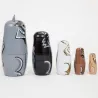Hand painted wooden wolf - nesting dolls - Russian Matryoshka - 5 piecesToys
