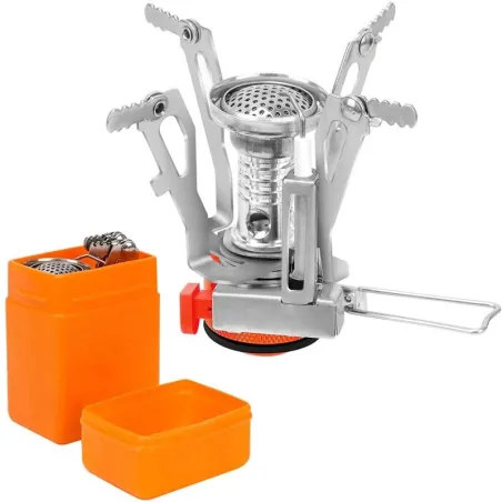 Mini faltbarer Gaskocher - Campingbrenner