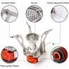 Mini foldable gas stove - camping burnerSurvival tools