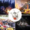 Mini faltbarer Gaskocher - Campingbrenner