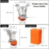 Mini foldable gas stove - camping burnerSurvival tools