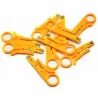 Mini-Abisolierzange - Messer - Crimper