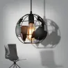 Moderne Deckenlampe aus Eisen - kugelförmig - 60W
