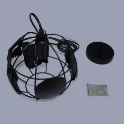 Moderne Deckenlampe aus Eisen - kugelförmig - 60W