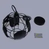 Moderne Deckenlampe aus Eisen - kugelförmig - 60W