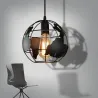 Moderne Deckenlampe aus Eisen - kugelförmig - 60W