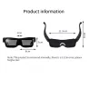 LED party glasses - App / manual control - USB - BluetoothParty