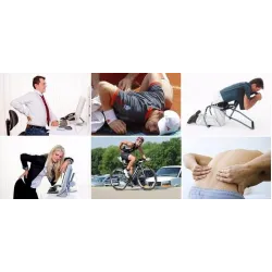 Orthopädischer Rückenstützgürtel - Haltungskorrektur - Rückenkorrektor mit Magneten