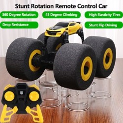 Elektrisches RC-Auto - elastische große Schwammreifen - 360-Grad-Drehung - Spielzeug