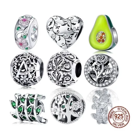 Armbandperlen - Charms - 925er Sterlingsilber