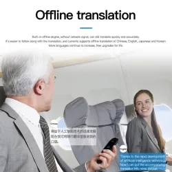 Intelligenter Übersetzer - sofortiges Scannen von Sprache / Foto - Touchscreen - WiFi - mehrsprachig