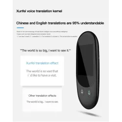 Intelligenter Übersetzer - sofortiges Scannen von Sprache / Foto - Touchscreen - WiFi - mehrsprachig