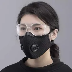 Protective face mask - wind / dust-windproof - PM25 active carbon filter - double air valveMouth masks