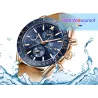 BENYAR - Sport-Quarzuhr - wasserdicht - Silikonarmband