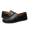 Klassischer Herren-Loafer - zum Hineinschlüpfen - echtes Leder