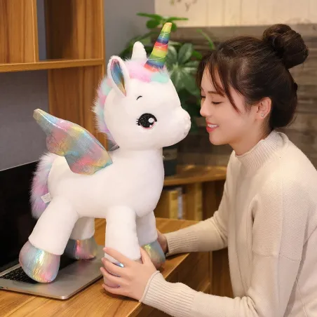 Regenbogen-Einhorn - Plüschtier