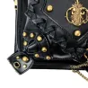 Schulter-/Bein-/Gürteltasche - Steampunk - Gothic - Retro-Stil - Leder