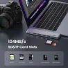 UGREEN - USB C HUB Dual Type-C auf Multi USB 3.0 4K HDMI - Adapter Thunderbolt 3 - für MacBook Pro Air