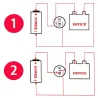 Druckschalter aus Metall - wasserdicht - selbstrückstellend - LED - 12 mm / 16 mm / 19 mm / 22 mm - 6 V / 24 V / 220 V