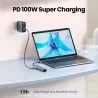 USB-C zu HDMI - RJ45 - USB 3.0 - PD - HUB - Multifunktionsadapter