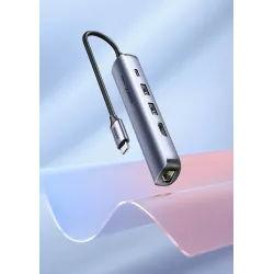 USB-C zu HDMI - RJ45 - USB 3.0 - PD - HUB - Multifunktionsadapter