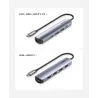 USB-C zu HDMI - RJ45 - USB 3.0 - PD - HUB - Multifunktionsadapter