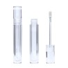 Leere transparente Lipglossbehälter - mit Lippenschwammstift - 5 ml - 20 Stück