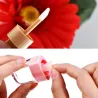 Leere transparente Lipglossbehälter - Eisform - 8 ml - 20 Stück
