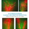 Buntes Bühnenlaserlicht - Musterprojektor - mit Fernbedienung - RG DMX