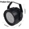 Bühnenlaserlicht – Projektor – Sound aktiviert – Fernbedienung – RGB – 78 LED – DMX