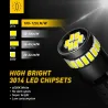 Car light bulb - W5W - T10 - LED - Canbus - 12V - 2 piecesT10
