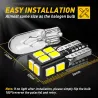 Auto-LED-Glühbirne - T10 - 2835 SMD - W5W - Canbus - 6000K weiß - 10 Stück