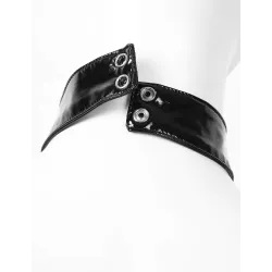 Sexy Leder-BH - mit Nackentrapez